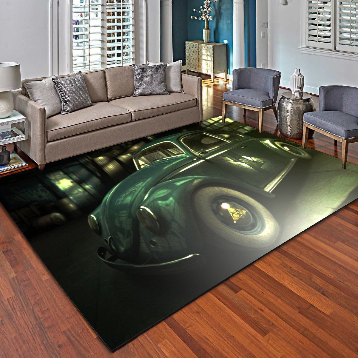 Volkswagen Area Rugs Supercar Mat  Chussin | Home Decor Easily