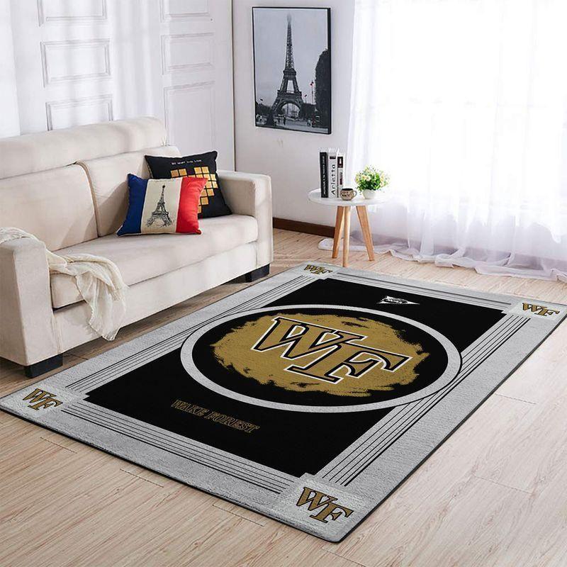 Wake Forest Demon Deacons Area Rugs Ncaa Team Logo 200303143  Chussin | Home Decor Easily