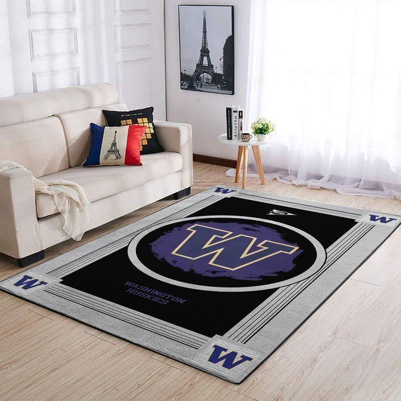 Washington Huskies Area Rugs Ncaa Team Logo 20030371  Chussin | Home Decor Easily