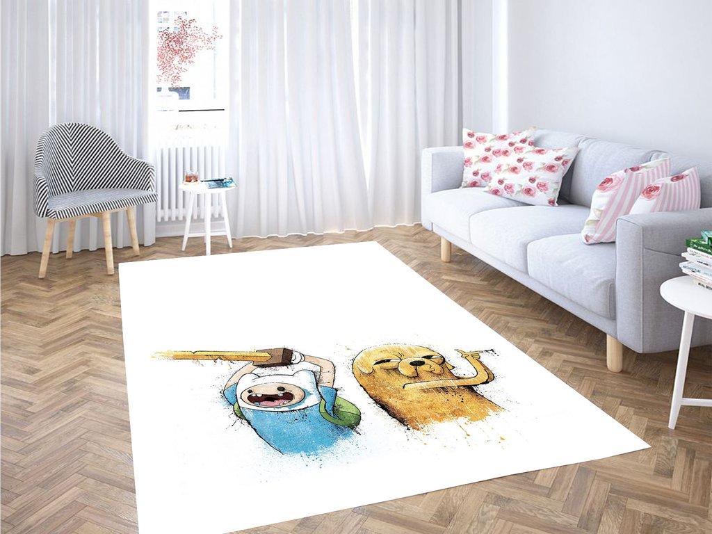 Water Color Adventure Tim Living Room Modern Carpet Rug - Chussin | Home Decor Easily