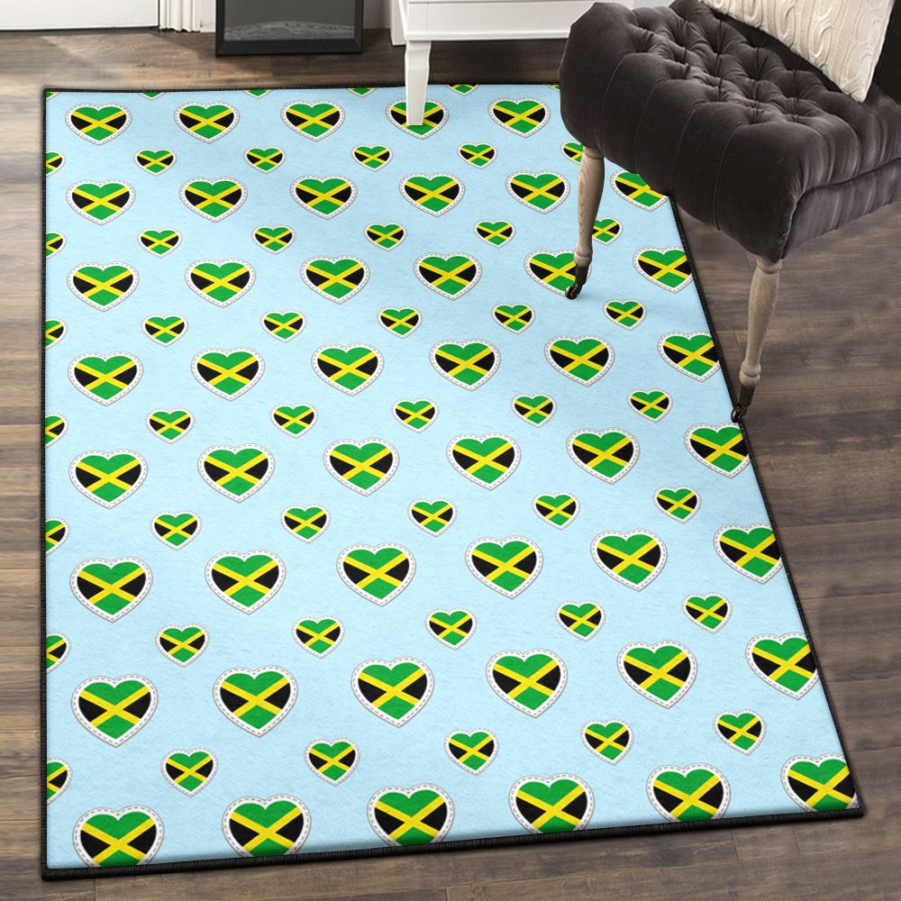 Wedding Day Rugs, Jamaican Heart GS CL Rug  Chussin | Home Decor Easily