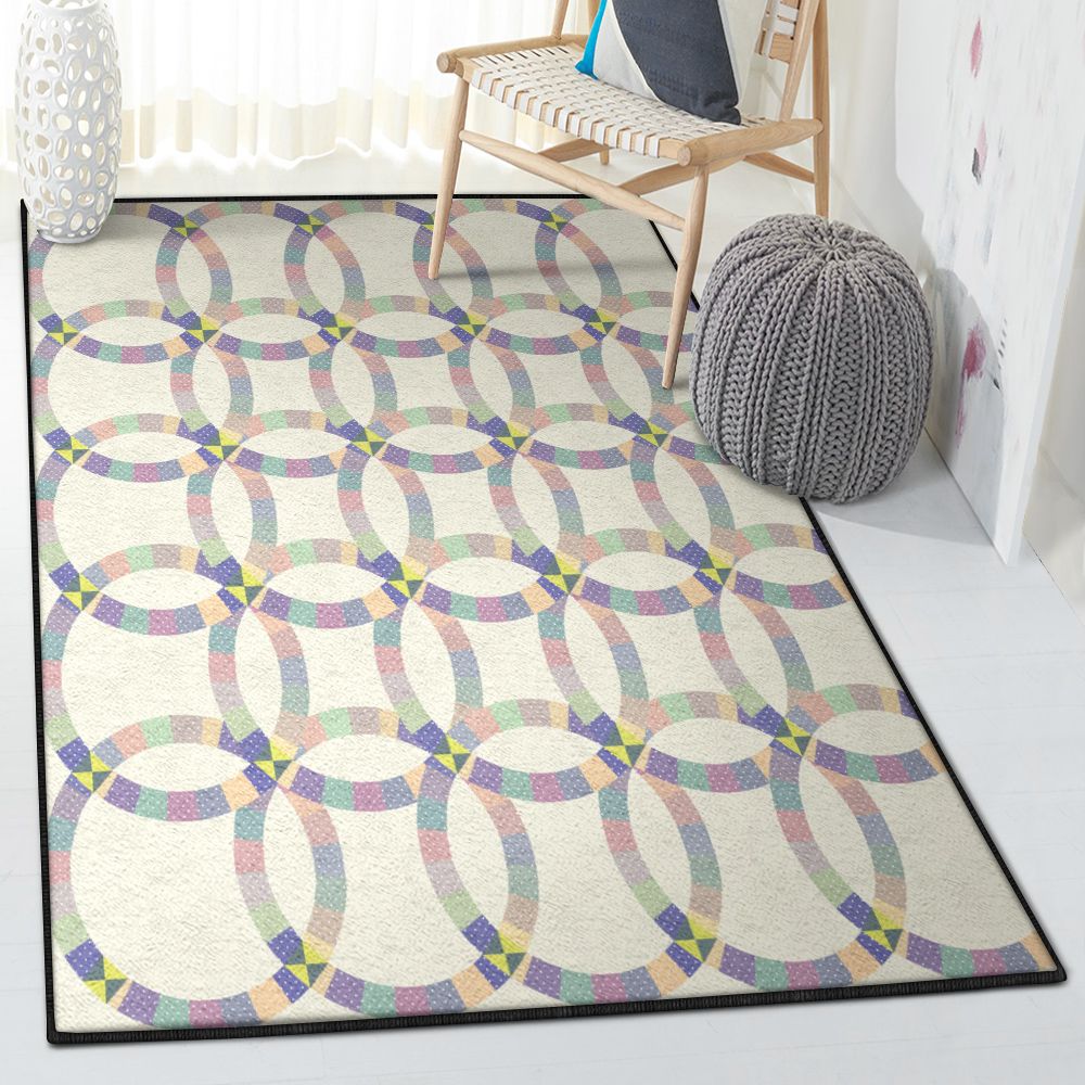Wedding Modern Rugs, Wedding Rings Rug  Chussin | Home Decor Easily