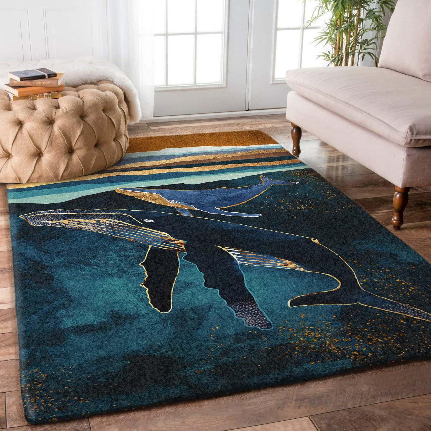 Whale Rug -  Chussin | Home Decor Easily