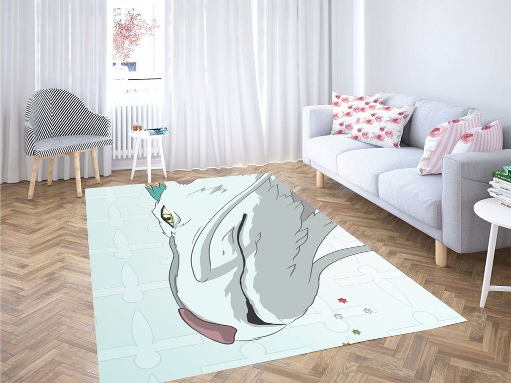 White Dragon Spirited Away Living Room Modern Carpet Rug -  Chussin | Home Decor Easily