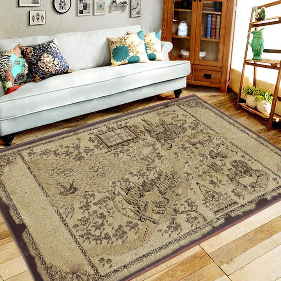 Wizarding World Area Rug Bedroom Chussin | Home Decor Easily