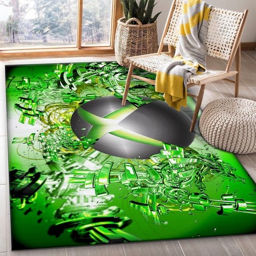 Xbox Logo Gaming Everything Gaming Area Rug The Us Chussin | Home Decor Easily