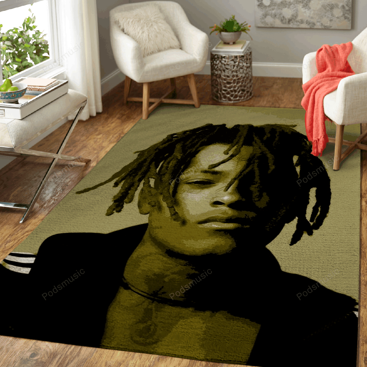 Xxx Tentacion Music Artwork Art For Fans Area  Chussin | Home Decor Easily