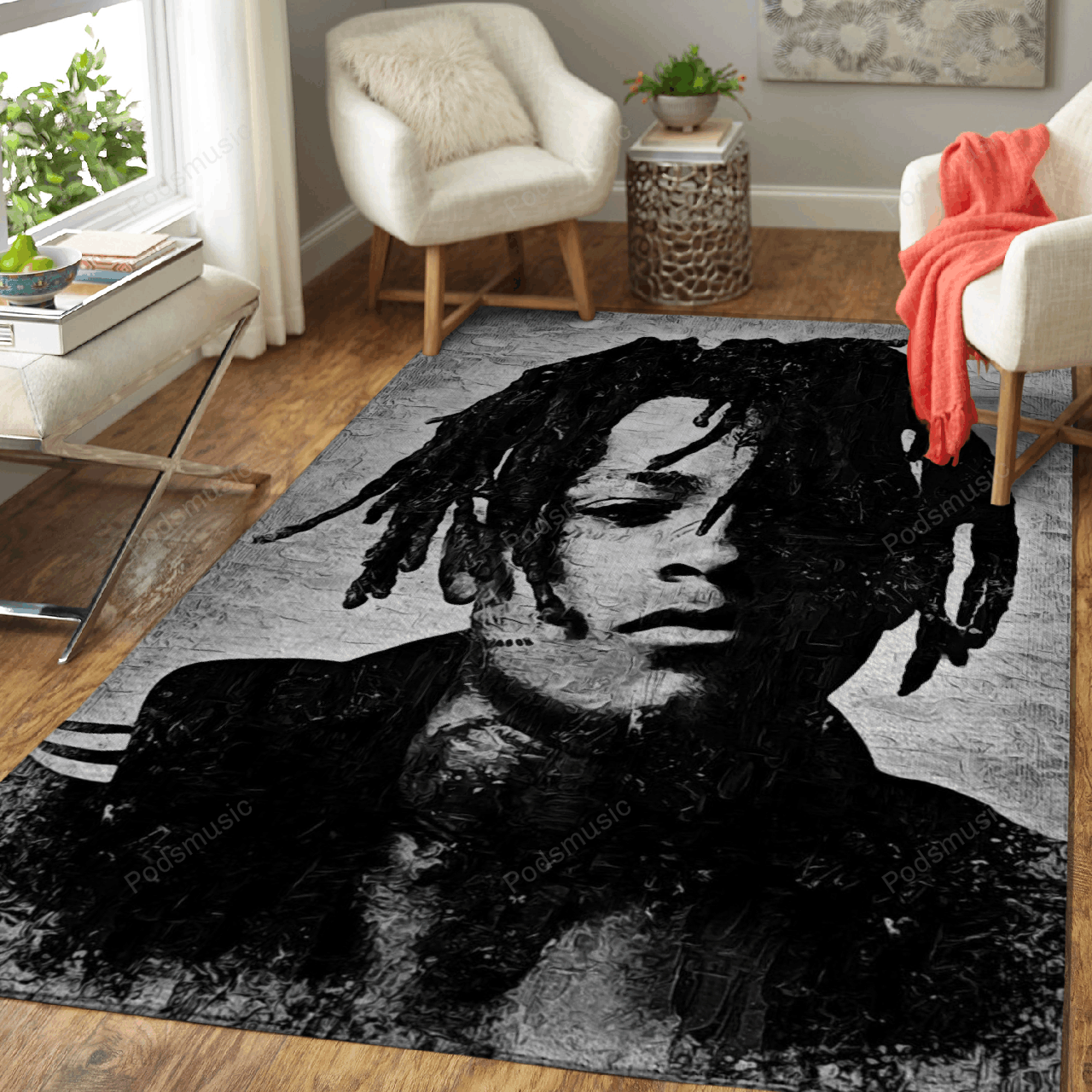 Xxx Tentaction Music Monochrome Art For Fans Area  Chussin | Home Decor Easily