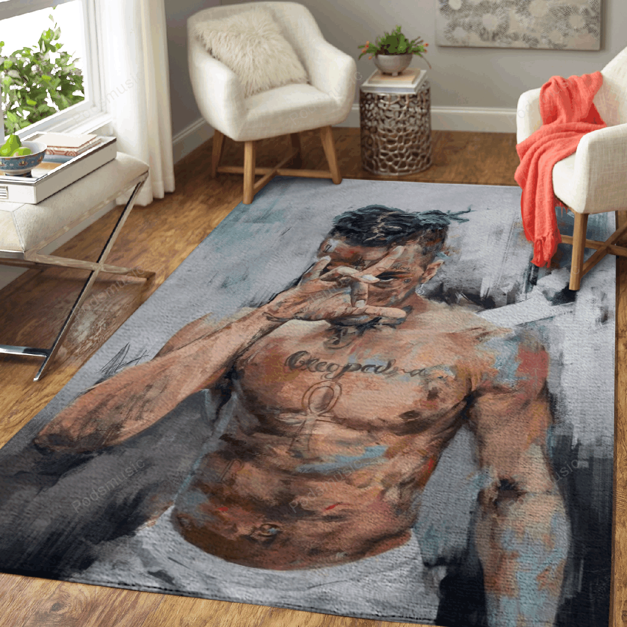 Xxxtentacion Music Art For Fans Area  Chussin | Home Decor Easily