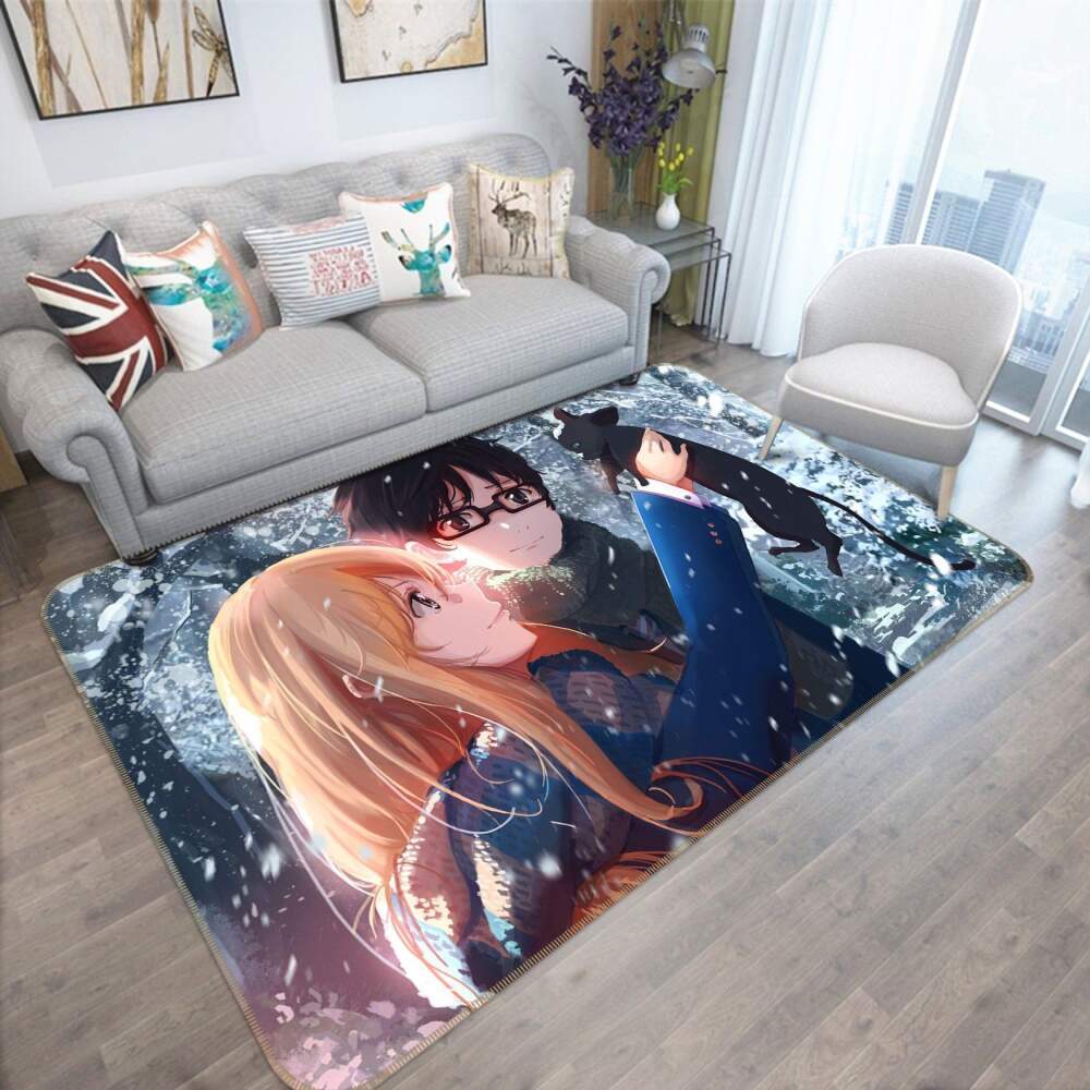 Your Lie In April Anime 2 Area Rug And  Chussin | Home Decor Easily