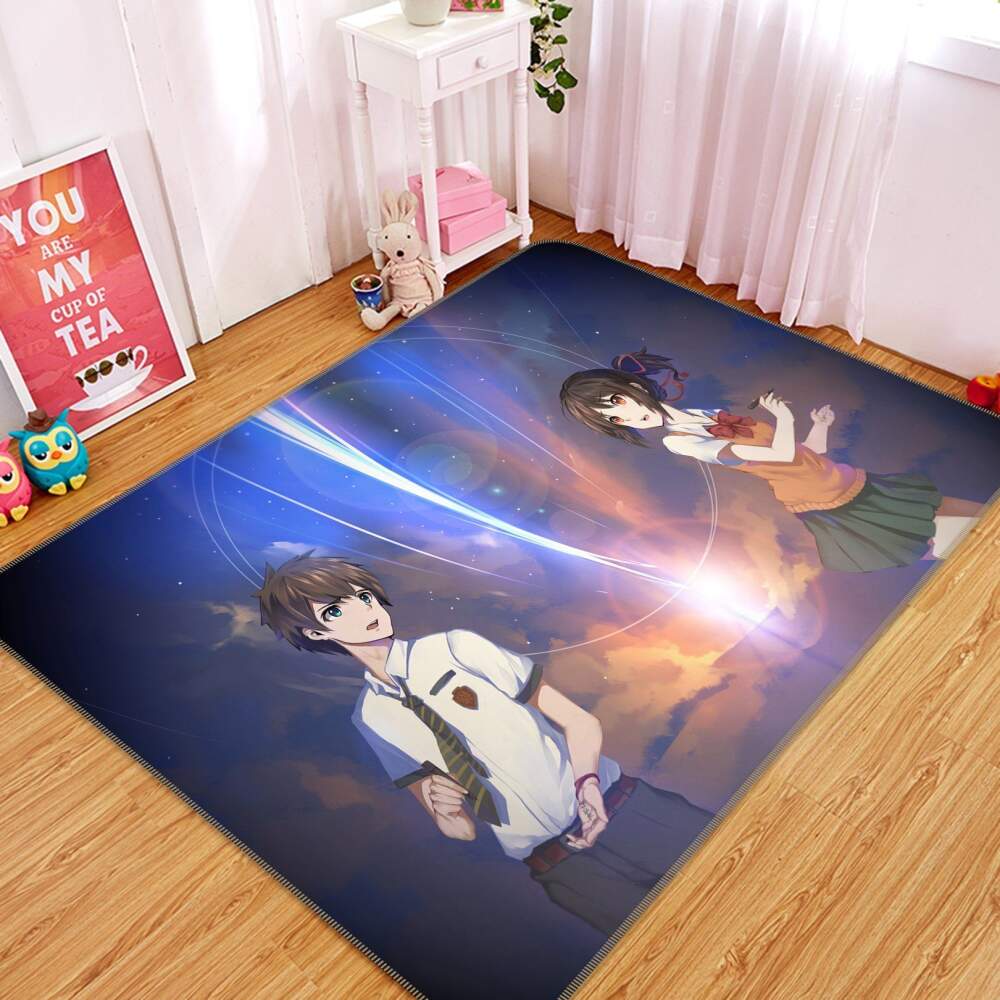 Your Name Anime 22 Area Rug  Chussin | Home Decor Easily