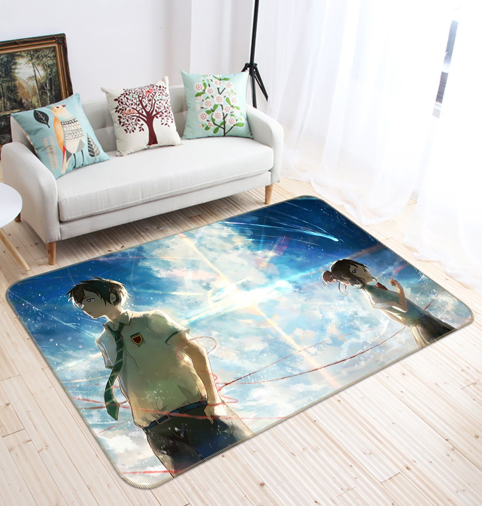Your Name Anime 25 Area Rug  Chussin | Home Decor Easily