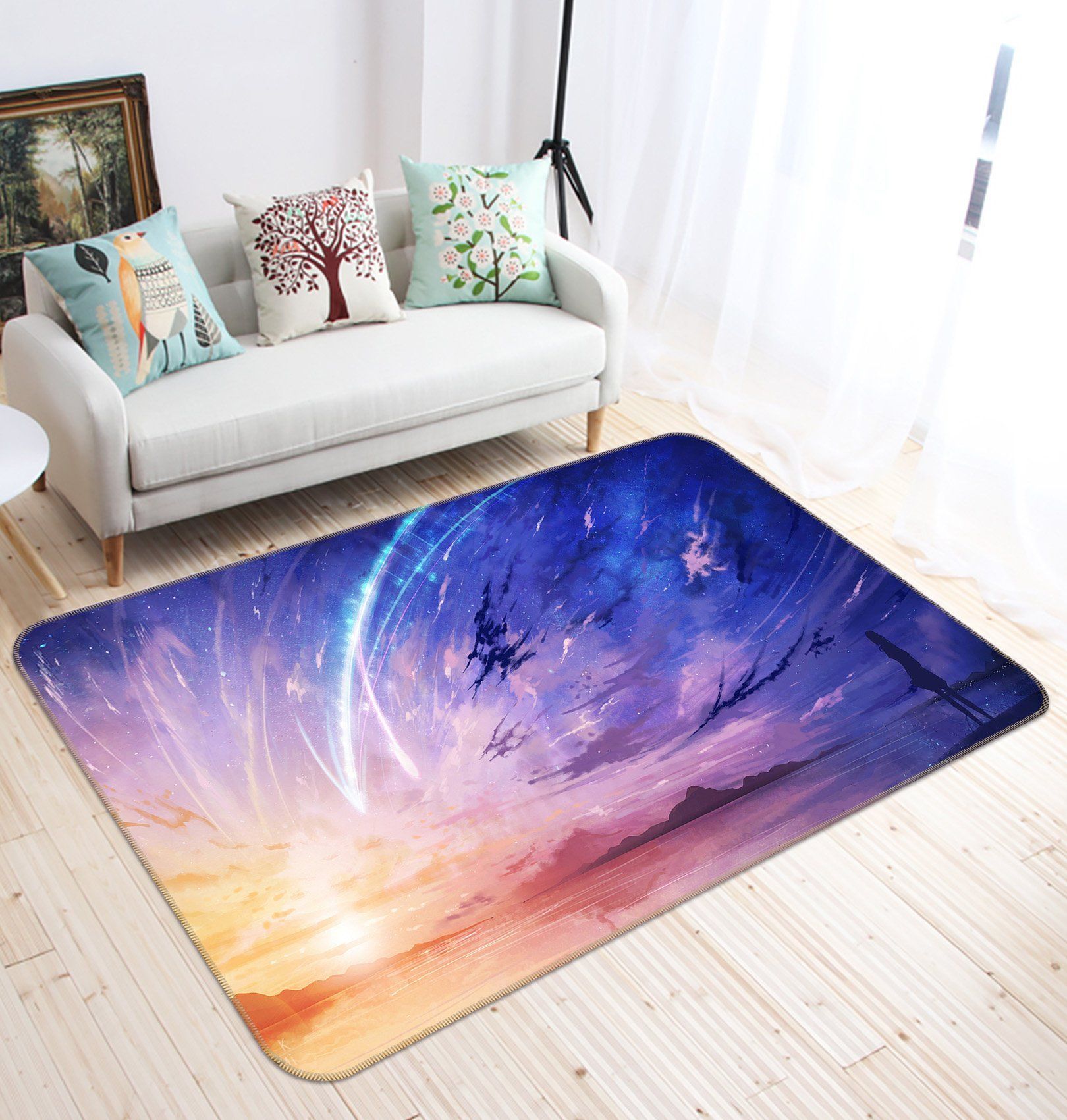 Your Name Anime 26 Area Rug  Chussin | Home Decor Easily