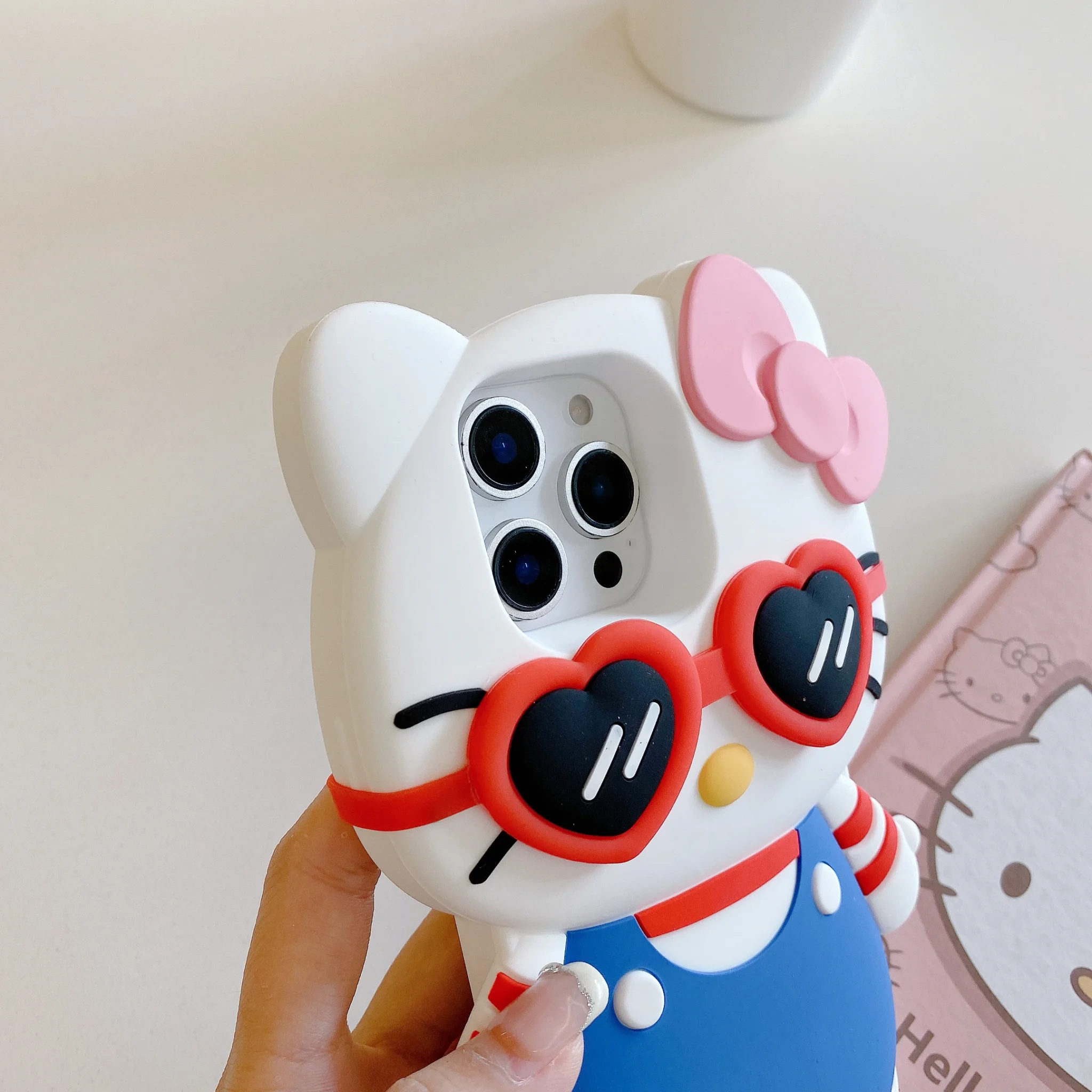 Cute Cartoon 3D Hello Kitty Phone Case - Image 6